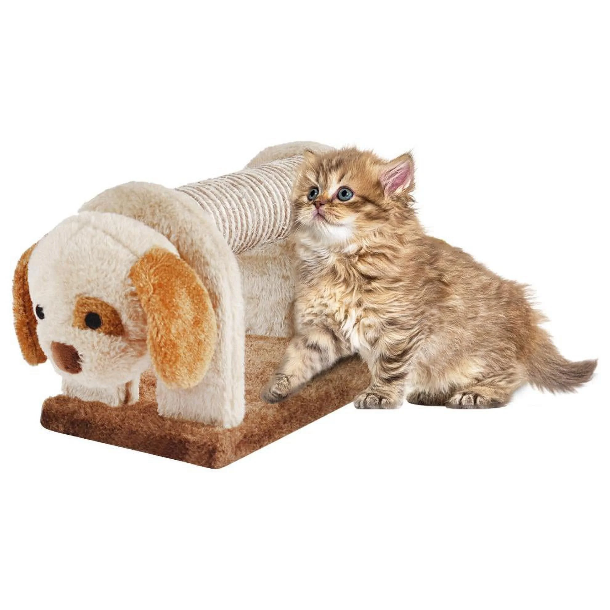 GIA Cat Scratching Post Light Brown