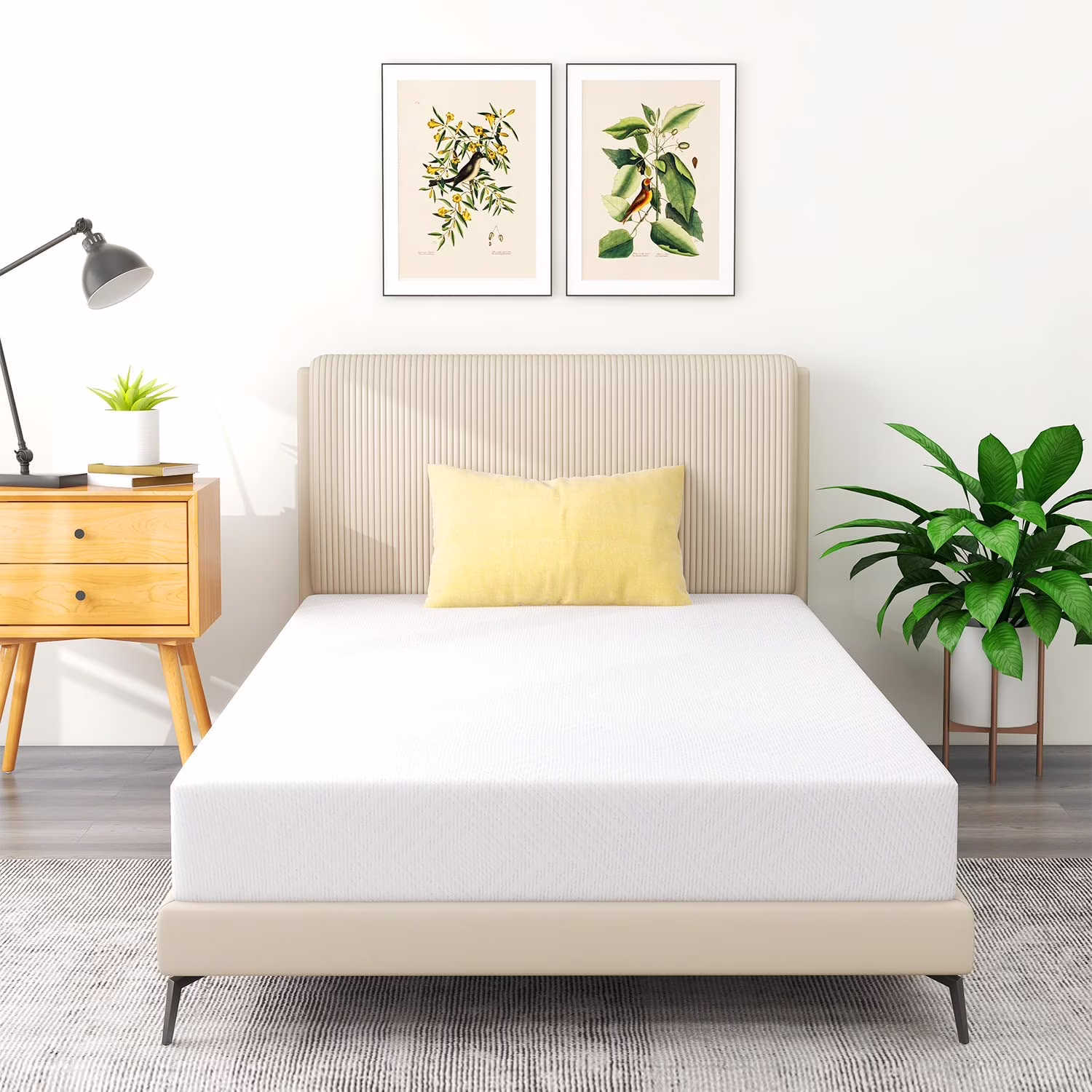 Popular wOod-it Twin Mattress  8 inch Twin Size Memory Foam Mattresses in a Box Cooling Gel Mattress for Kids Bunk Trundle Bed Daybed  Medium Firm