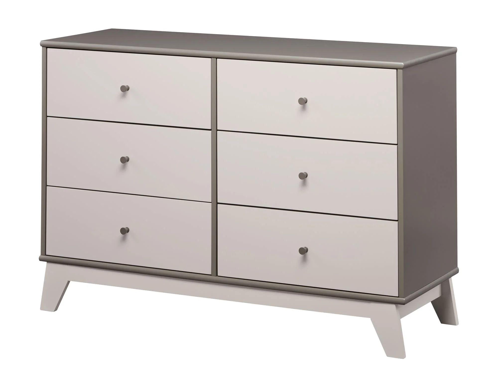 Little Seeds Rowan Valley Flint 6-Drawer Dresser, Multiple Colors