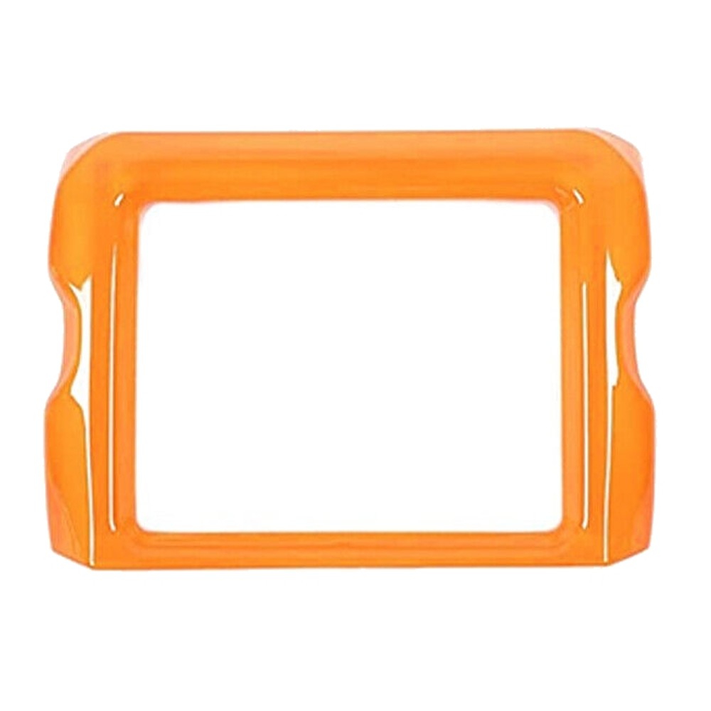 Teledu 8.4'' Dashboard Navigation Display Frame Trim Cover Wrangler + Orange