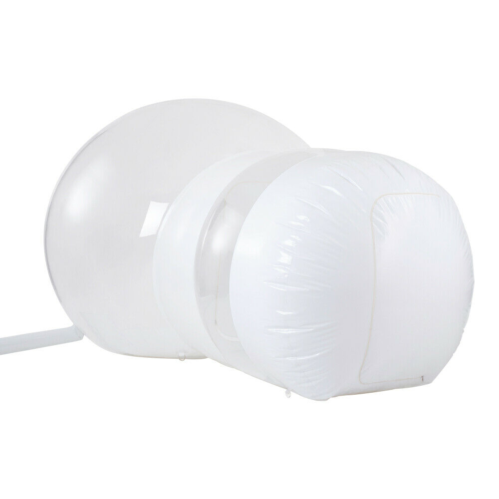 Inflatable Commercial Grade One Room PVC Clear Eco Dome Camp Bubble Tent +Blower 300w