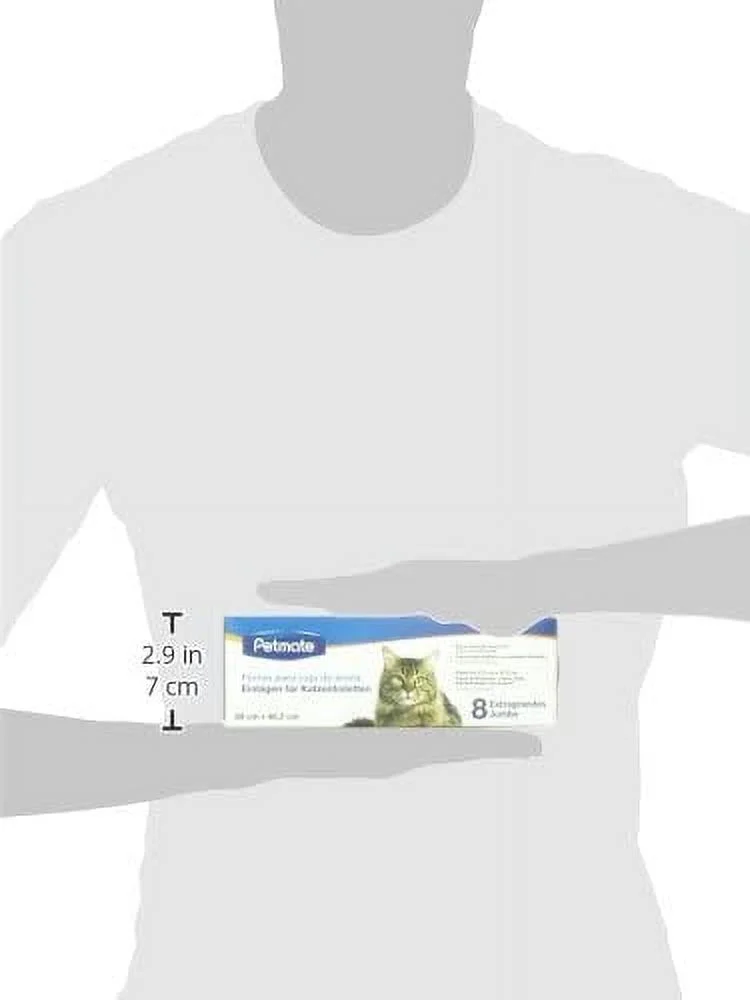 Petmate Booda Clean Step Cat Litter Box Dome Replacement Litter Box Liners- Jumbo