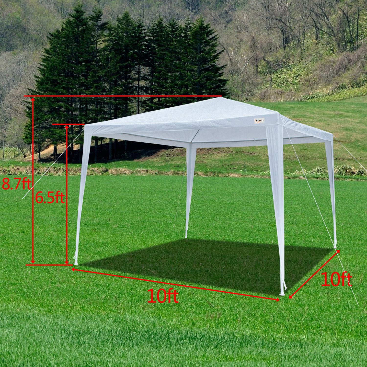 Ktaxon 10' x 10' Canopy Tent  Wedding Party Tent Outdoor White