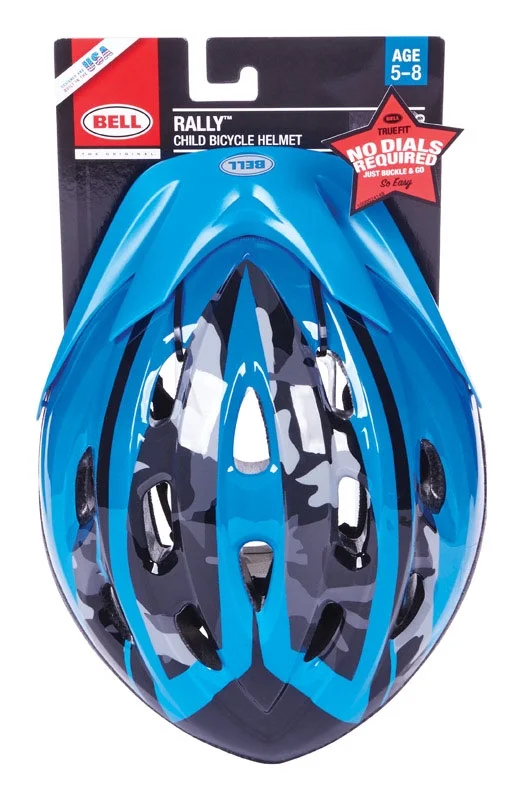 BIKE HELMET BLUE AGE5-8 (Pack of 1)