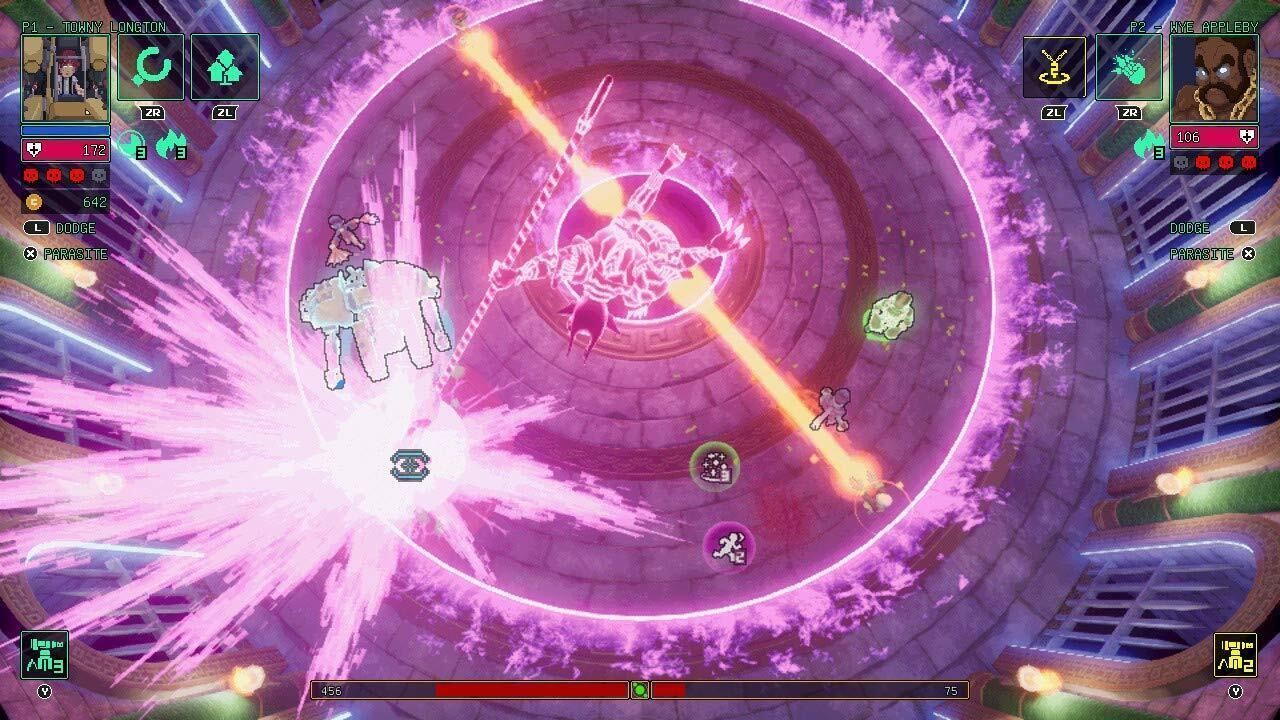 HyperParasite - Nintendo Switch [QubicGames Action Arcade RPG 1-2 Players] NEW