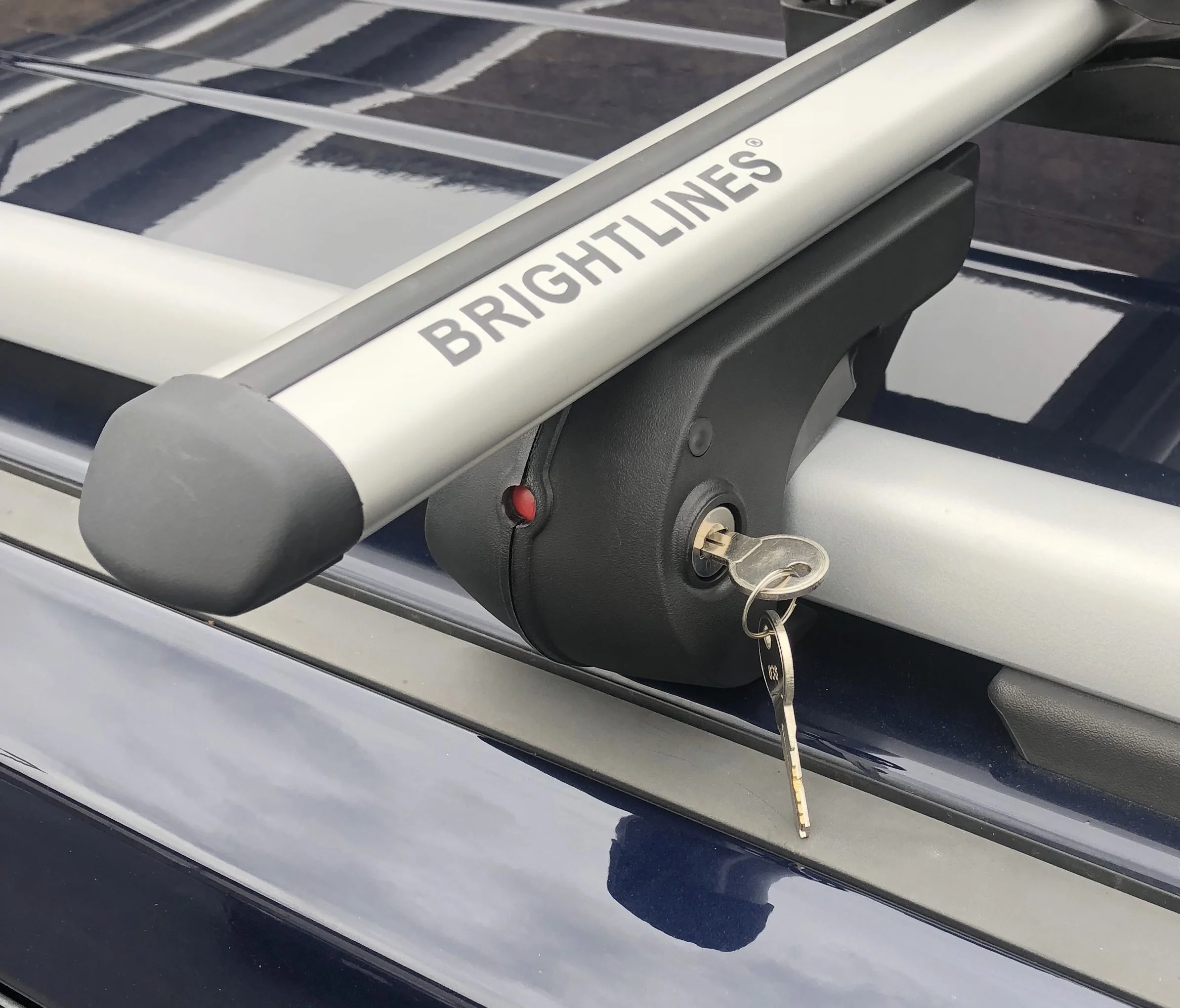 BrightLines Roof Rack Crossbars Compatible with BMW X5 2000-2013