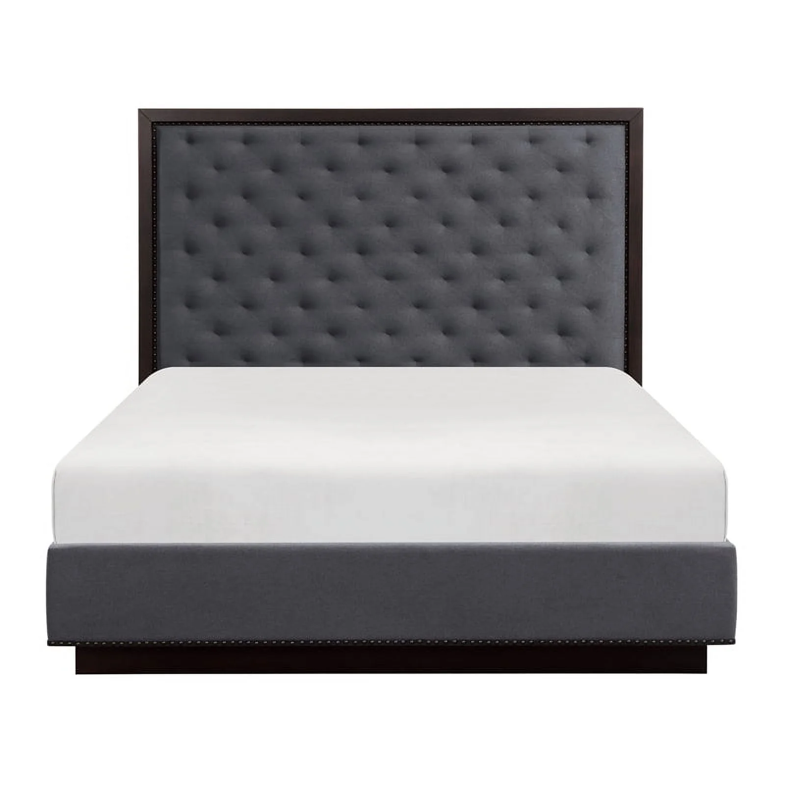 Lexicon Larchmont Queen Bed in Charcoal/Gray