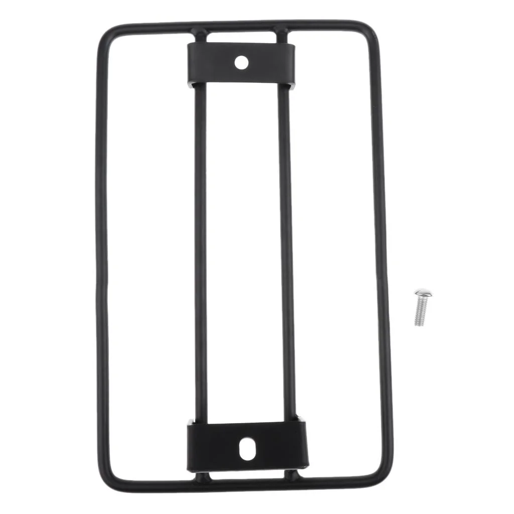 Sissy Bar Backrest Luggage Rack Rail Trunk Grom 250 300 500 2017-2019 (Black)