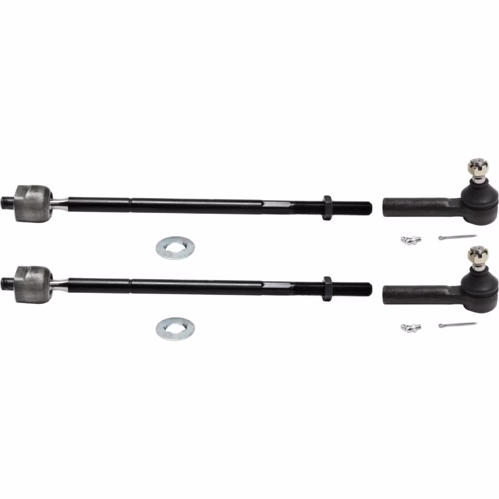 Teledu Tie Rod End For 1997-1999 Dodge Dakota 1999 Dodge Durango RWD Front Set of 4