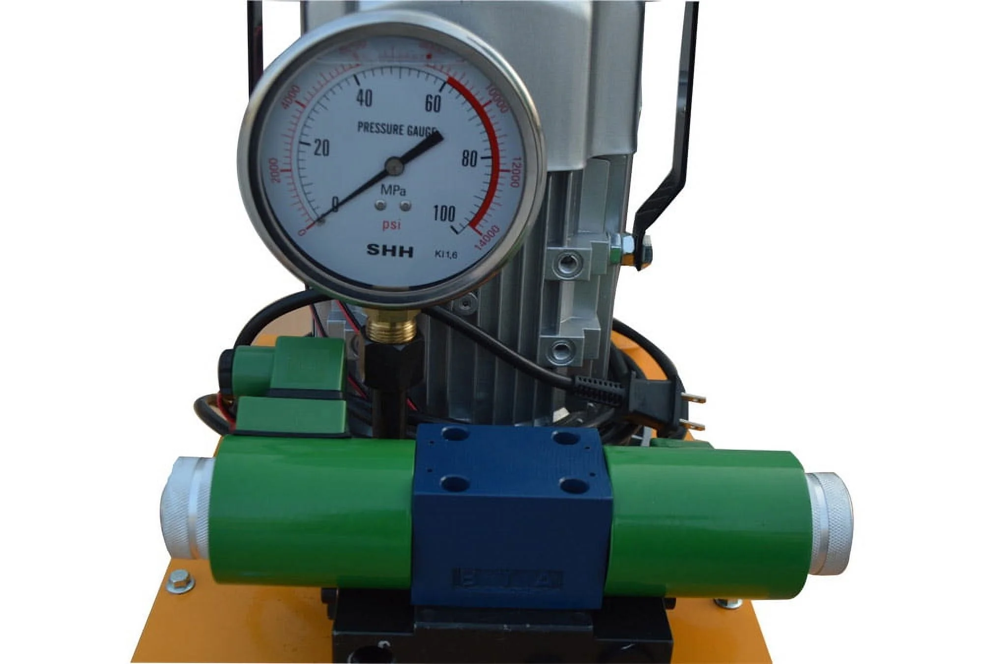 INTSUPERMAI Electric Hydraulic Pump Double Solenoid Valve