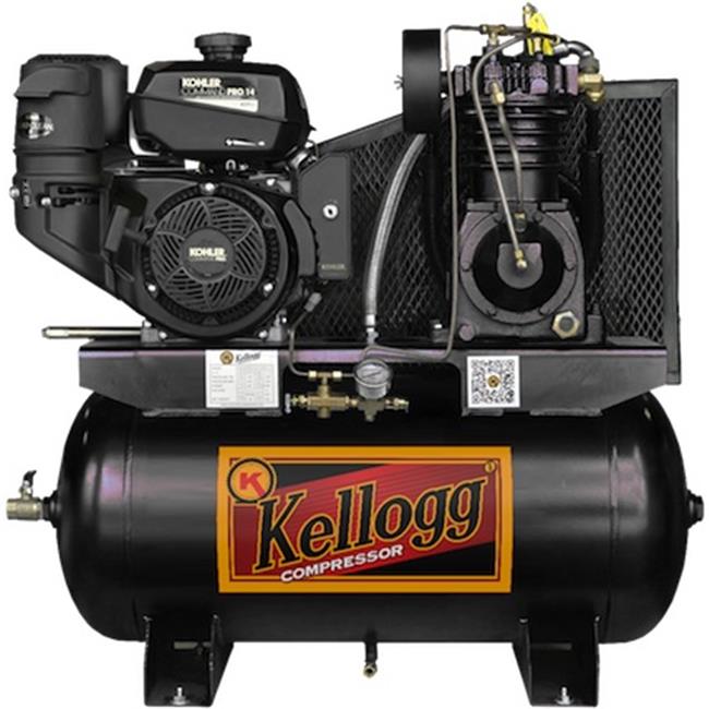 30 Gallon Gas Kohler 14 HP Truck Mount Compressor