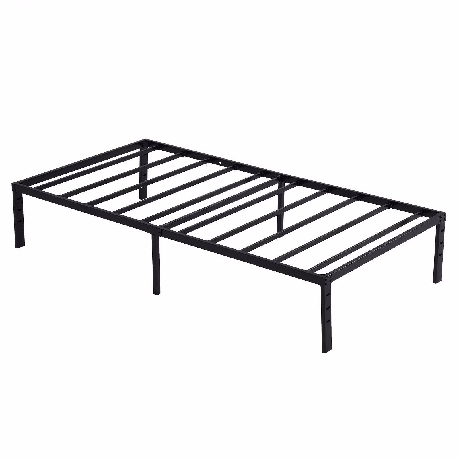 Roxona Simple Basic Iron Bed Frame Iron Bed 190.5*96.5*35.5cm Bed Height 14