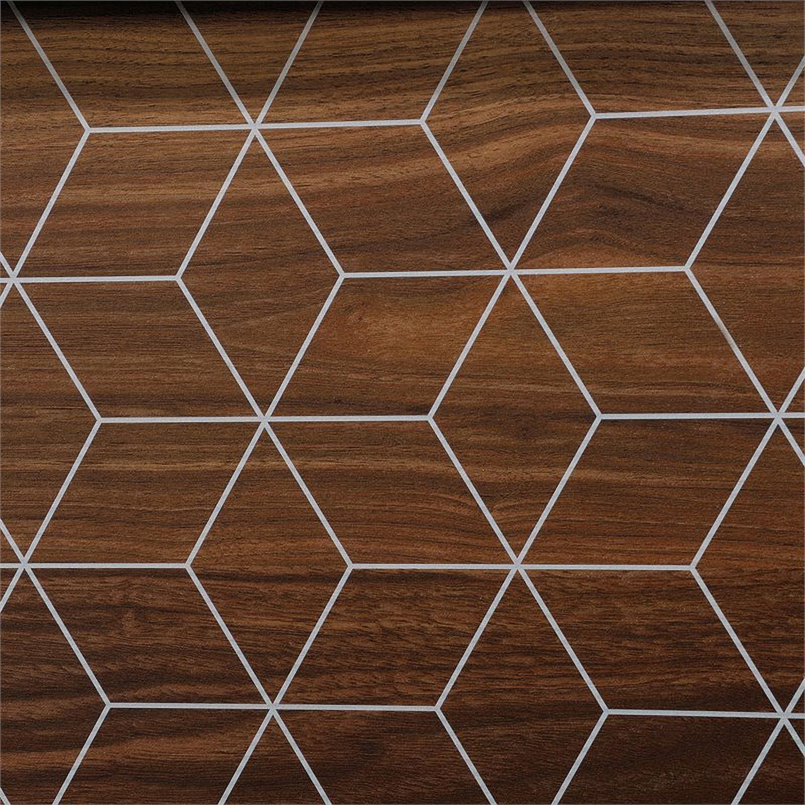 Pemberly Row 4-Drawer Engineered Wood Chest in Soft White/Grand Walnut