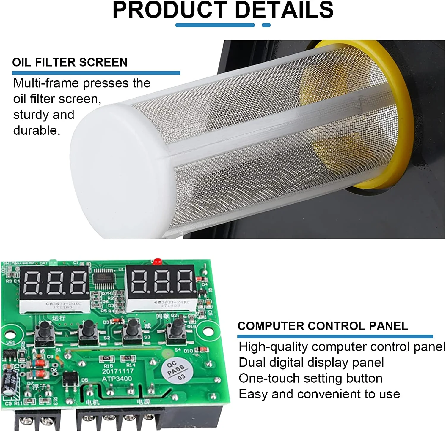 TOPCHANCES Automatic Lubricating Oil Pump, 1L Digital Numerical Control Electromagnetic Lubrication Pump Oiler CNC Oil Pump Lathe Oiler