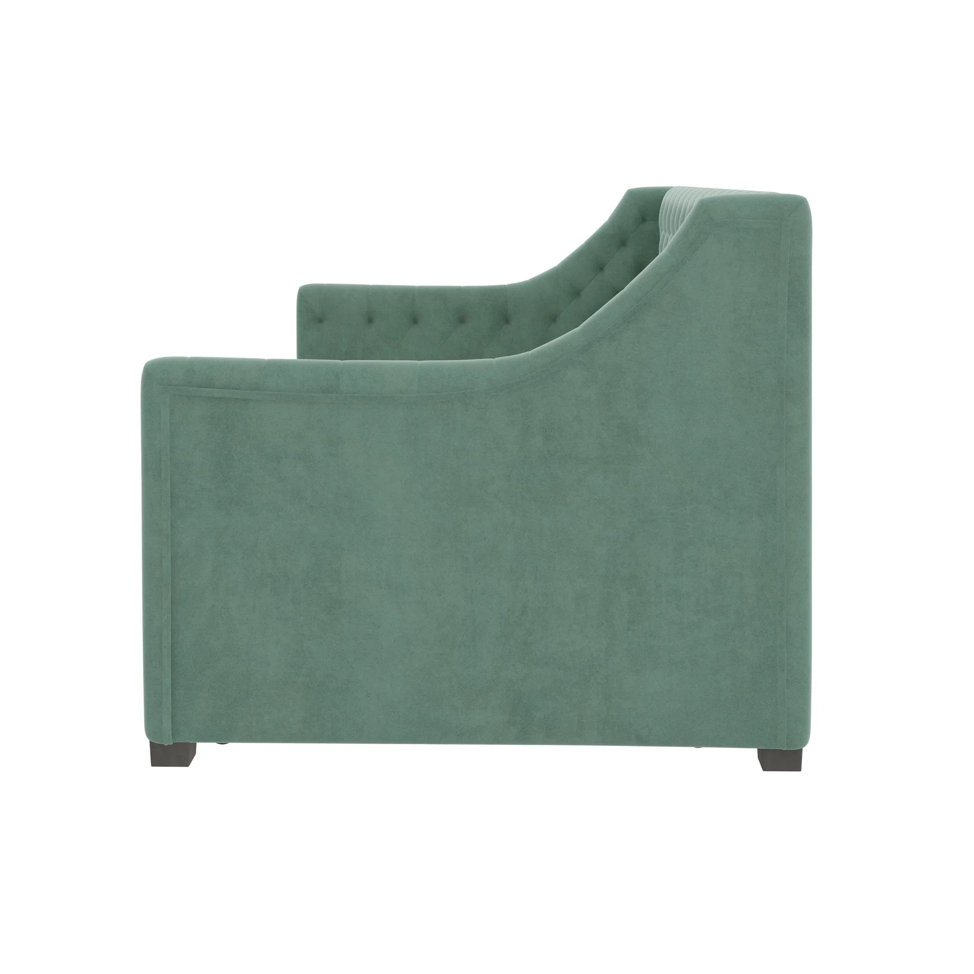 Little Seeds Monarch Hill Ambrosia Twin Daybed and Trundle, Teal Velvet