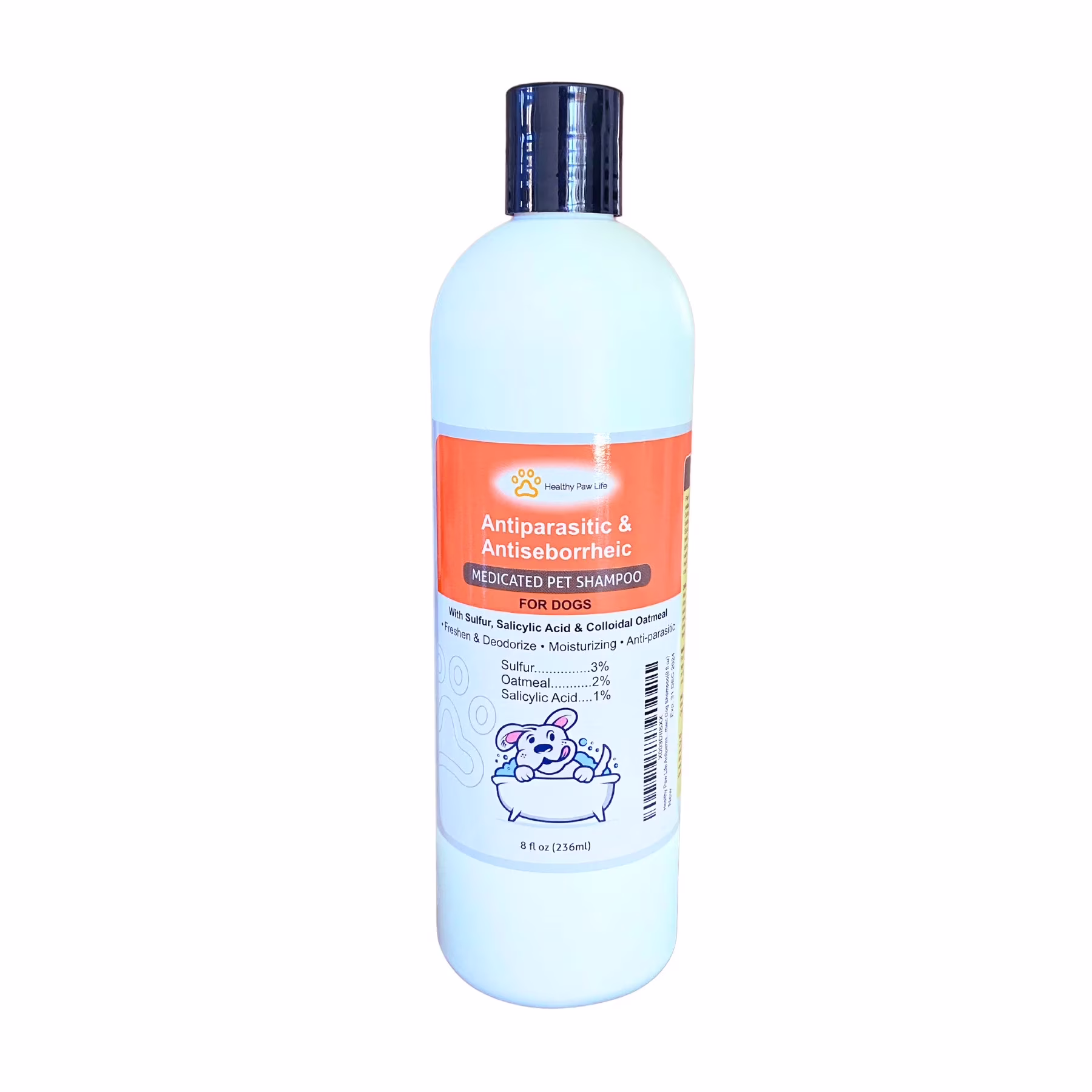 Sulfur Salicylic Acid Oatmeal Dog Shampoo