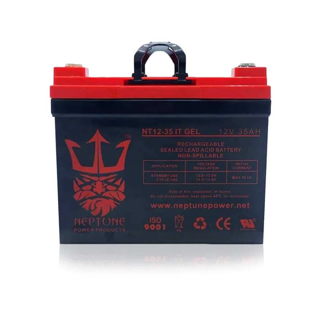 Neptune 12V 35AH GEL Rechargeable SLA Deep Cycle AGM Battery Replace 12 Volt 33AH, 34AH, 36AH