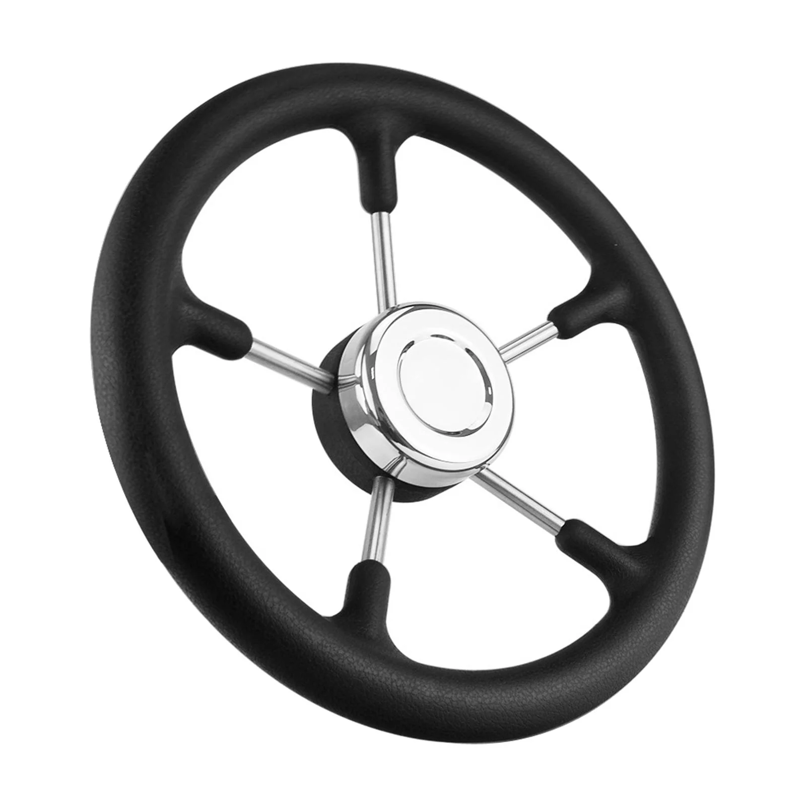 320mm 12.6 inch Boat Steering Wheel 5-Spoke 3/4