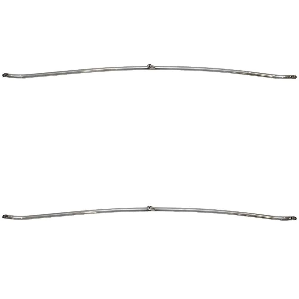 Crownline Boat Grab Rails 62326 | 69 3/4 Inch Stainless (Pair)