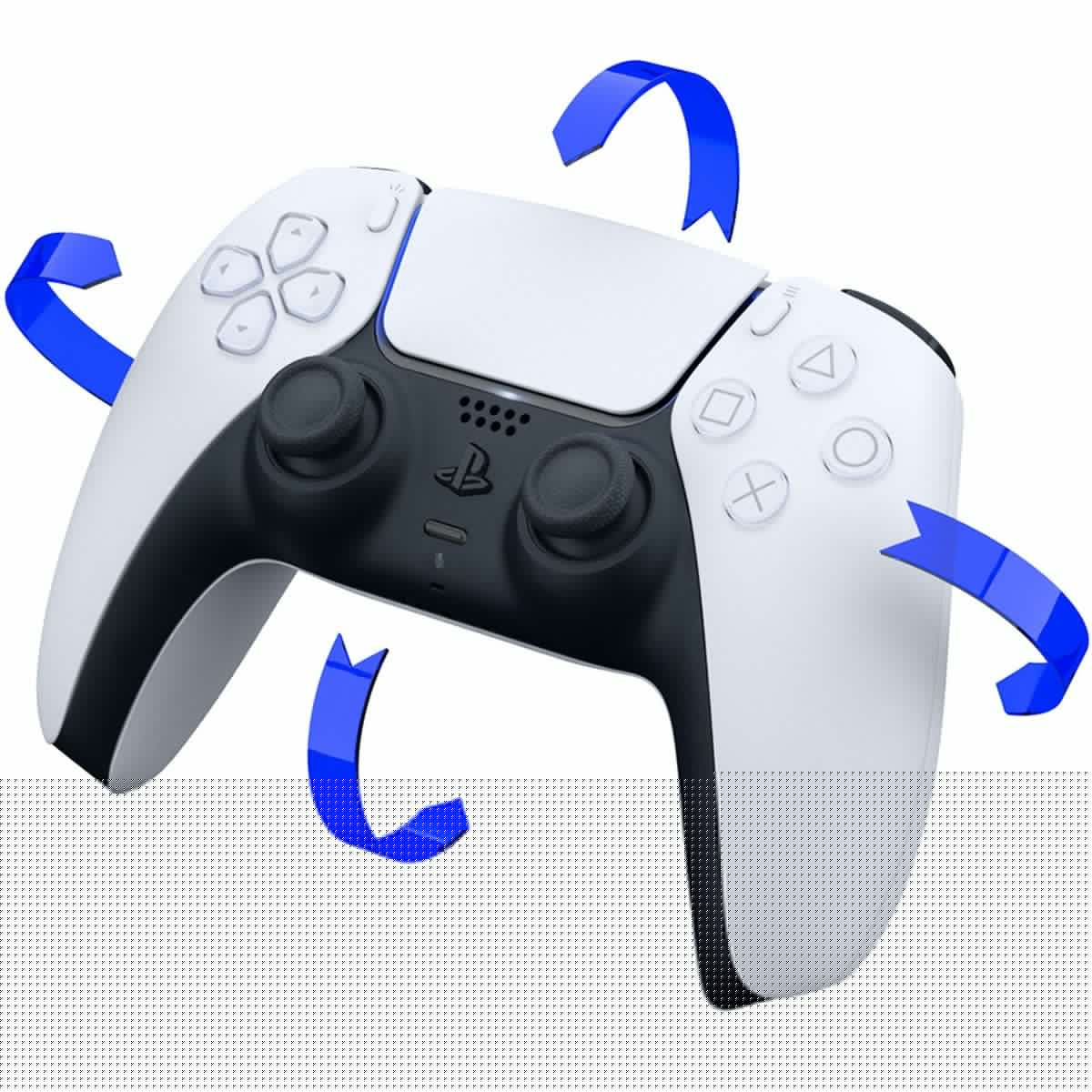 PlayStation 5 DualSense Controller White with God of War Ragnarok and Mytrix Dual Controller Charger - 3 in 1 Bundle for PS5