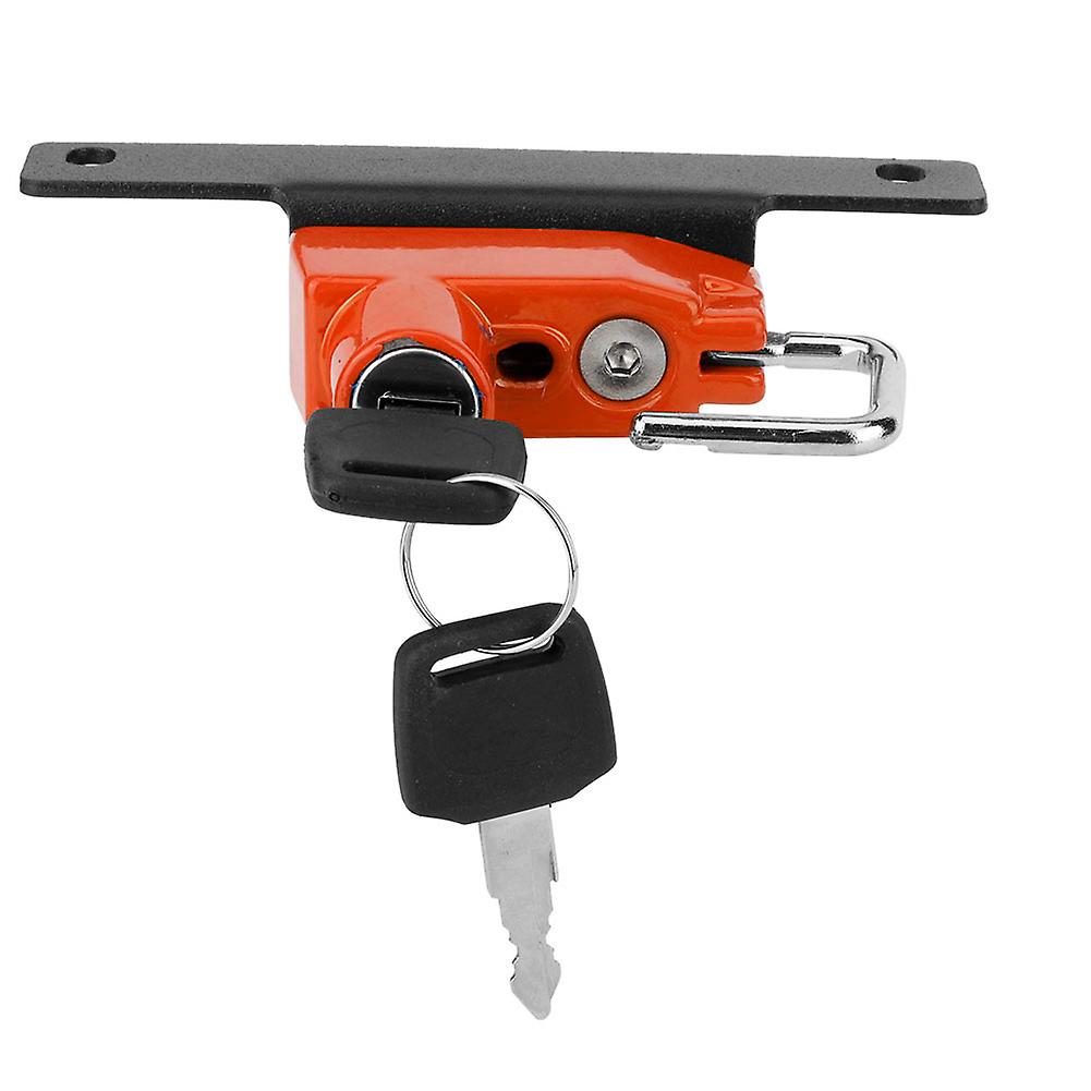 Motorcycle Helmet Lock Right Side Alloy Anti-theft Fit For R Ninetorange