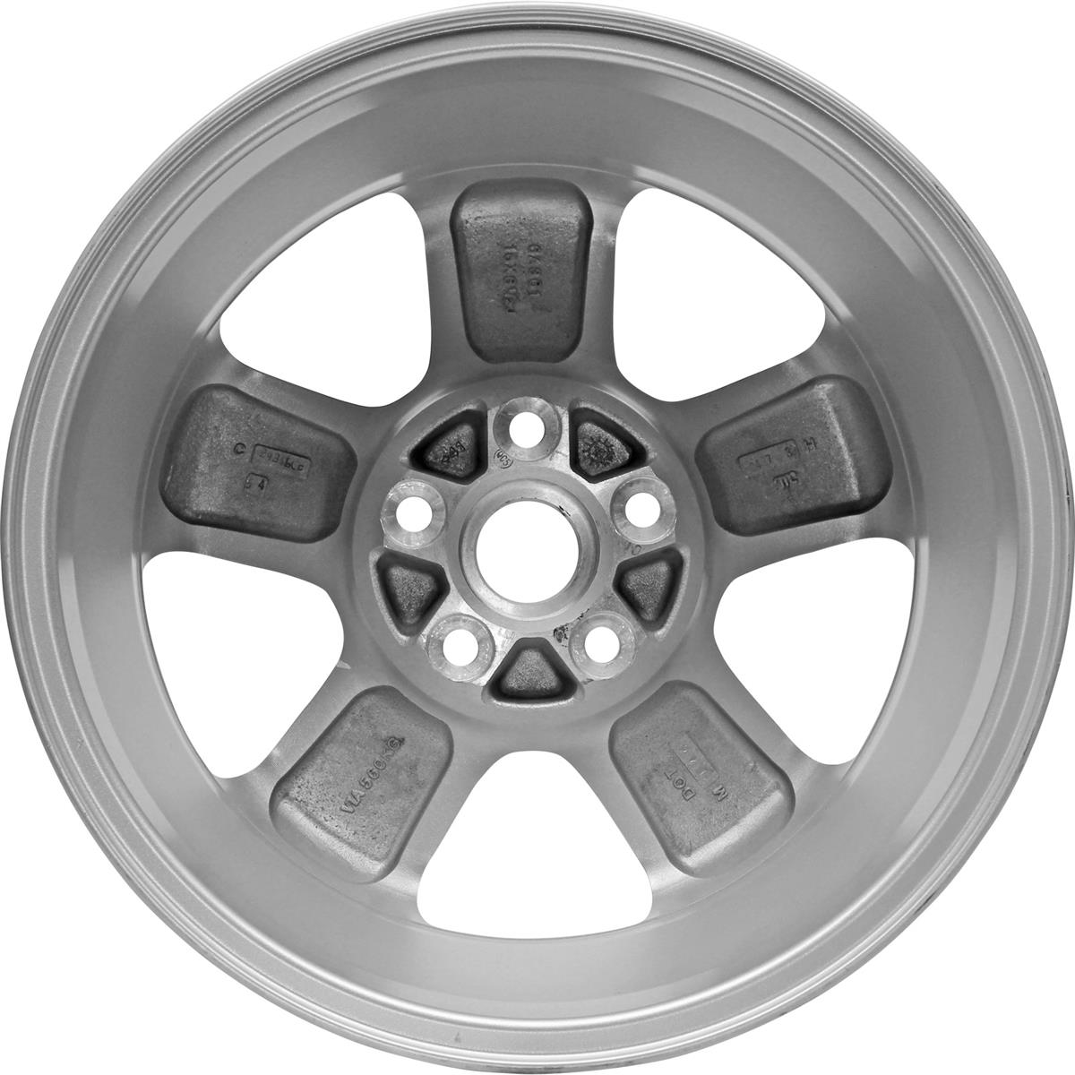 New Aluminum Wheel Rim 16 inch Fits 2006-2007 Chevrolet HHR 5-110mm 5 Spokes