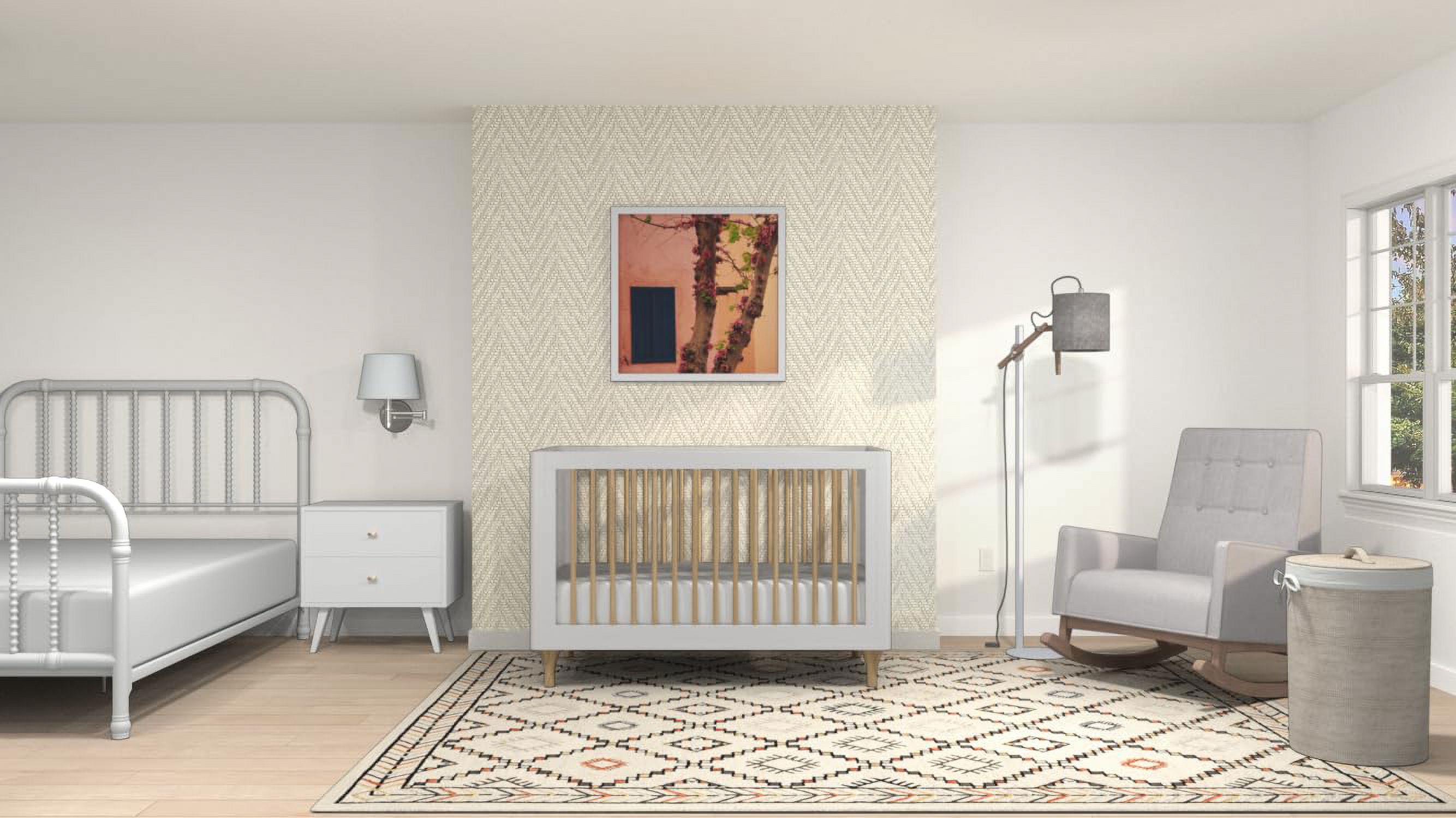 Monarch Hill Wren Metal Bed Full, White