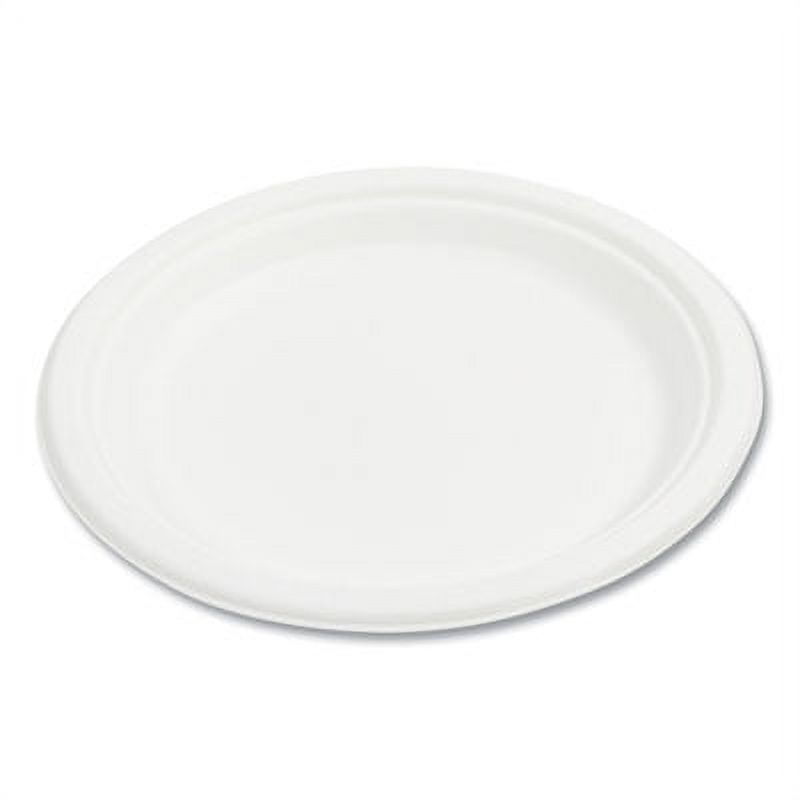 Bagasse Pfas-free Dinnerware, Plate, 9