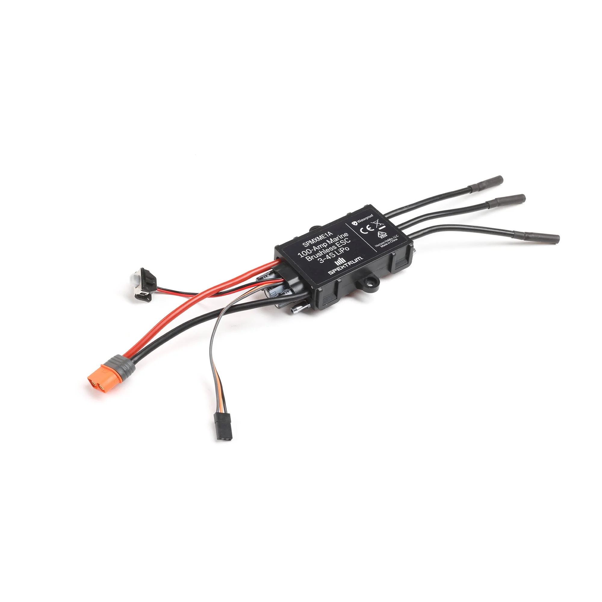 Spektrum SMART 100 Amp Brushless Marine ESC 3S-4S SPMXME1A Replacement Boat Parts