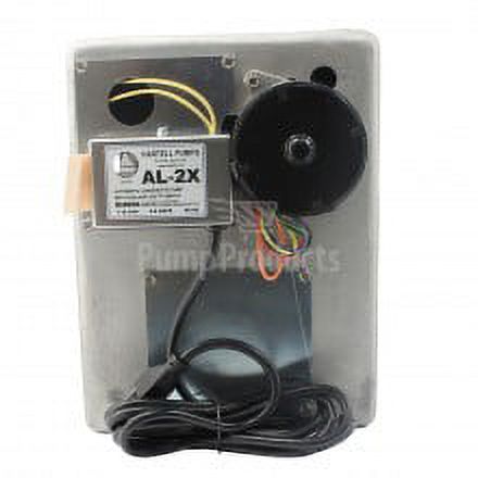 Hartell Condensate Pump,1/10 hp,2 gal,115V AC  AL2-X115