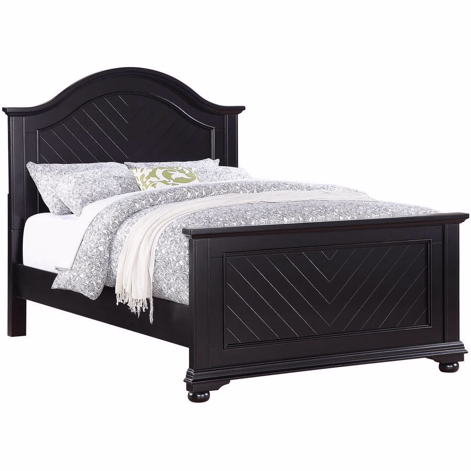 Picket House Addison Black Full Bed Footboard (Box 1 of 3)