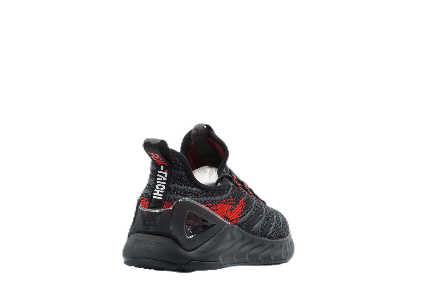 [EK9450] Kids Youth Peak Taichi 1.0 Plus Black Melange Running Shoes - 5.5 - (Youth)