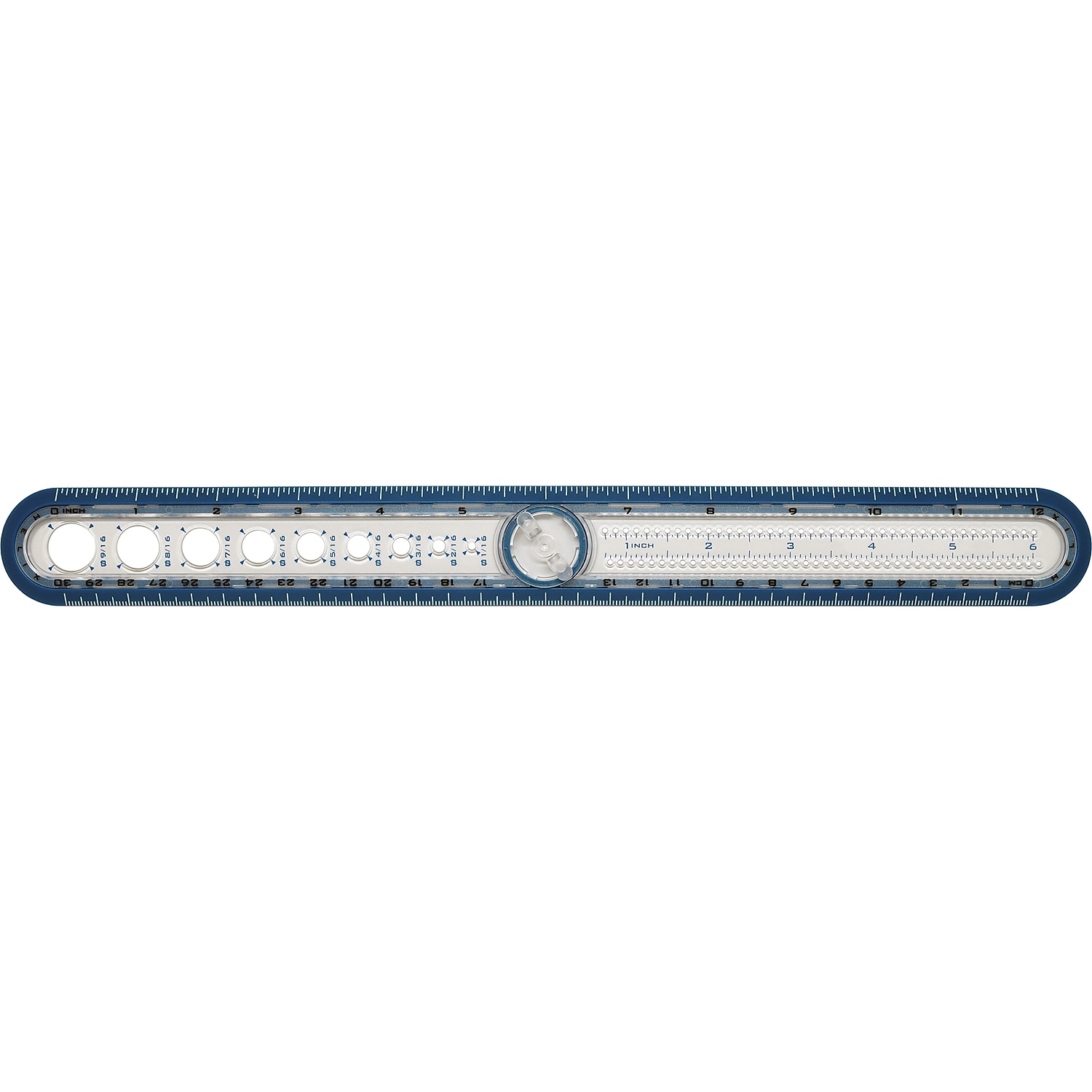 Helix 2-in-1 Circle Ruler Measuring & Compass Tool 12