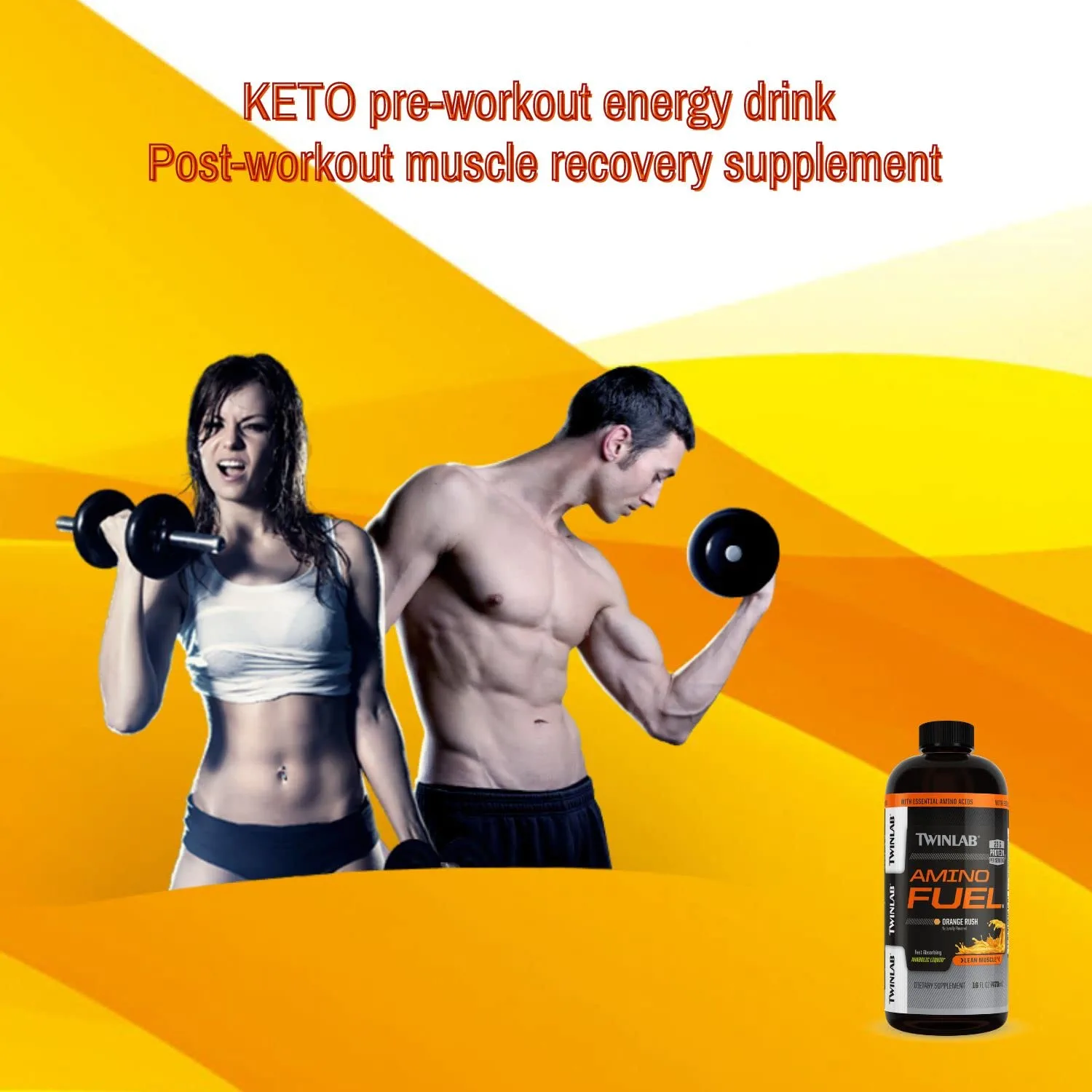 Twinlab Amino Fuel - 16 fl oz Amino Acids