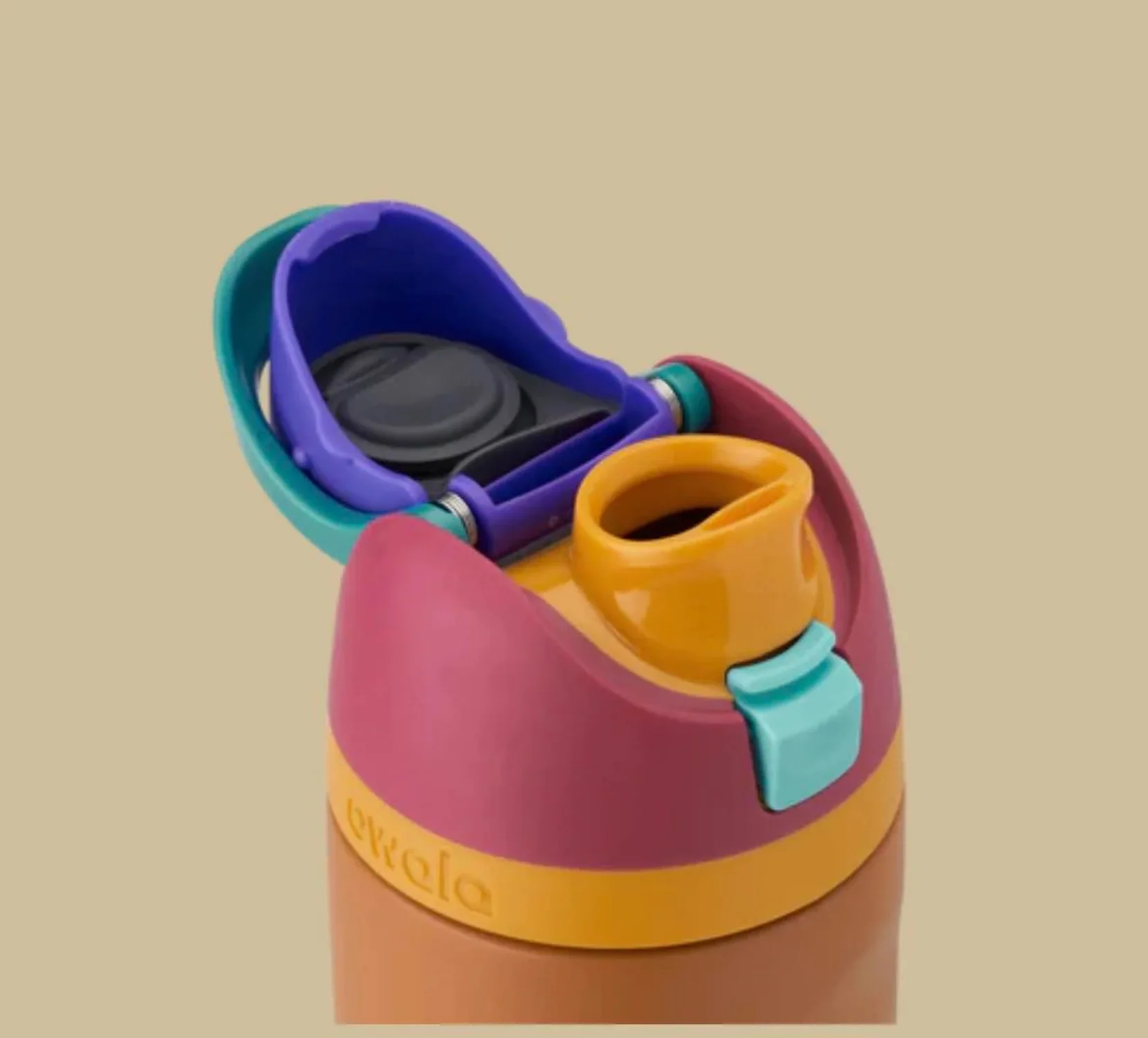 Trove 126306 24 oz Canyon Falcon FreeSip Stainless Steel Water Bottle - Pack of 15