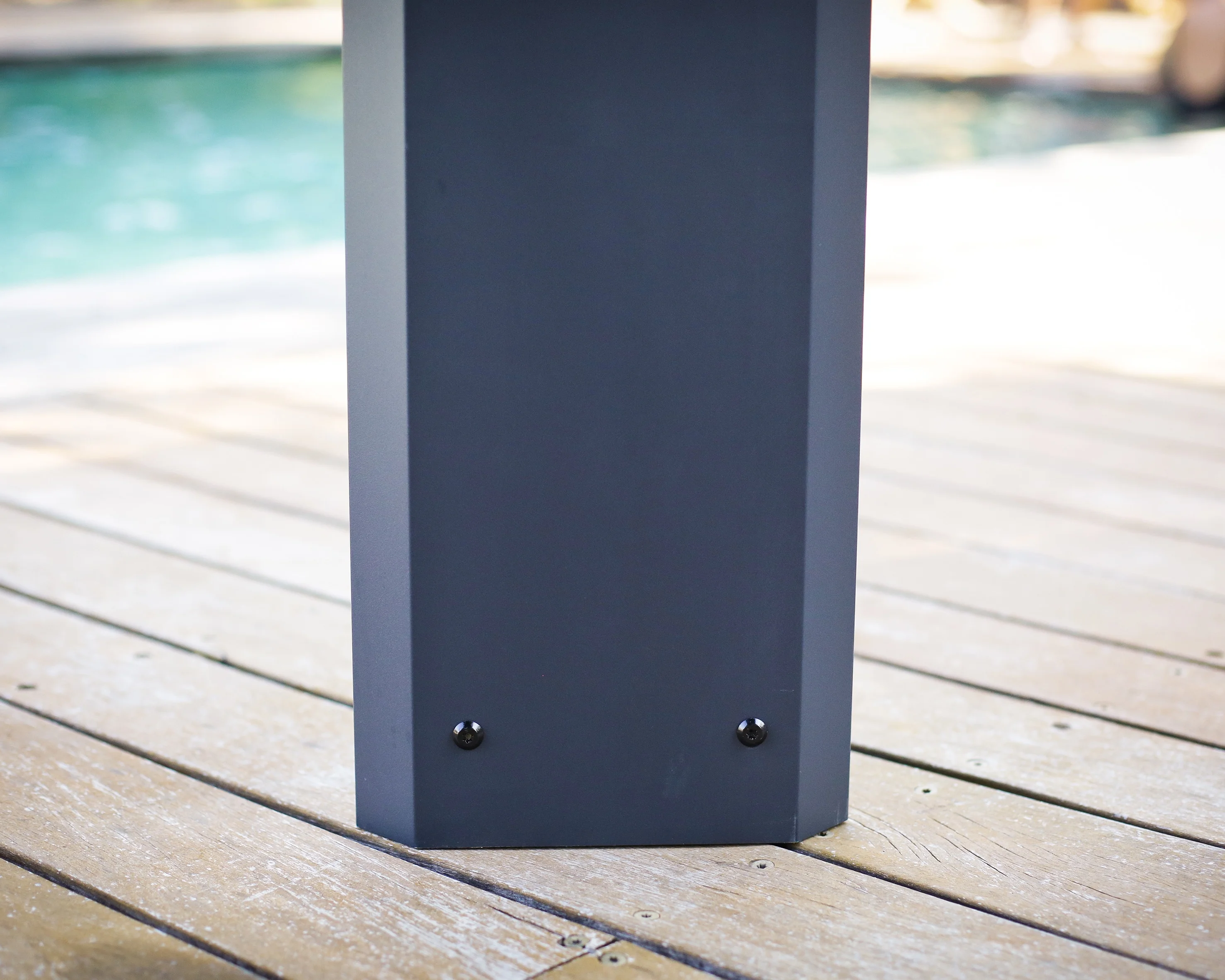 Palram - Canopia Dallas 4300 14' x 12' Polycarbonate/Aluminum Gazebo - Gray