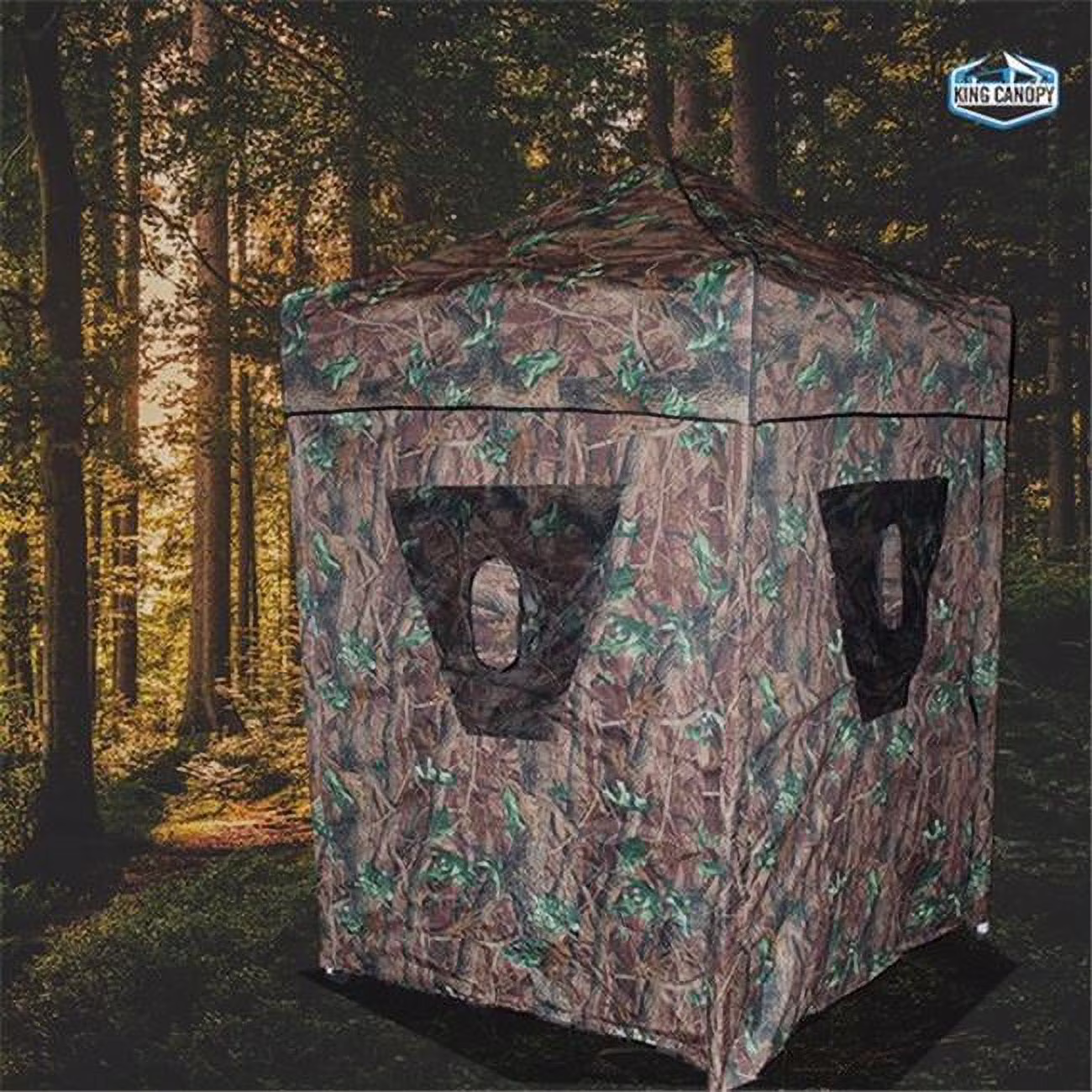 5 x 5 Hunting Blind Instant Pop Up Tent, Camo