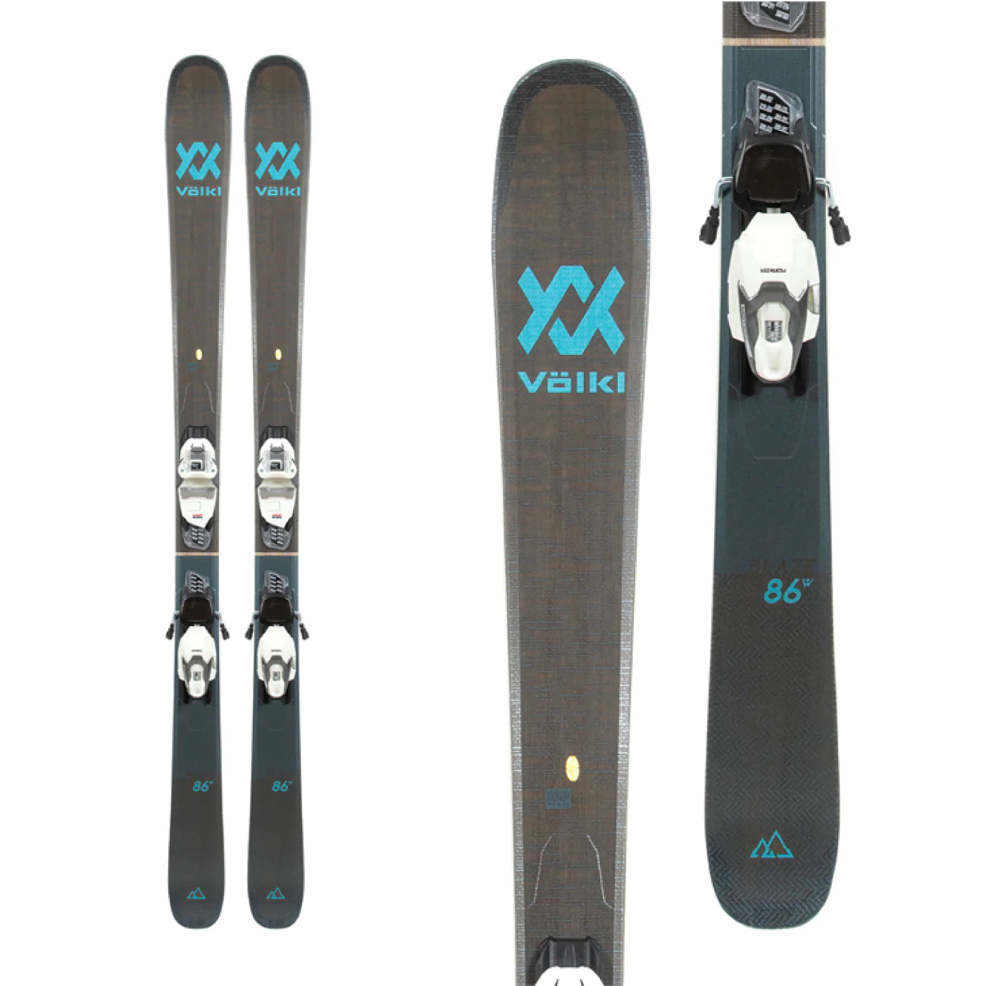 Volkl Blaze 86 W Skis w/ vMotion 10 Bindings - 2023 - Women's