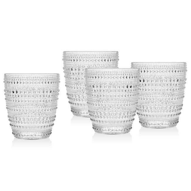 Lumina Dofs Glass, Clear - Set of 4