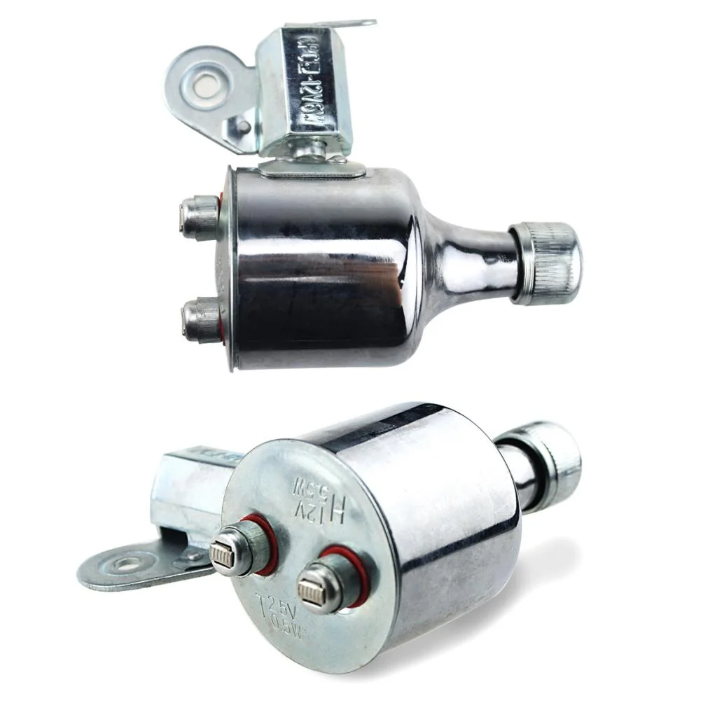 Retro Headlight Light ,12V 6W Bike Lamp Friction