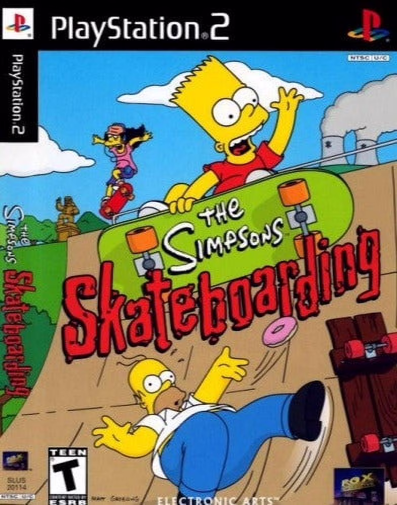 Restored The Simpsons Skateboarding Playstation 2 (Refurbished)