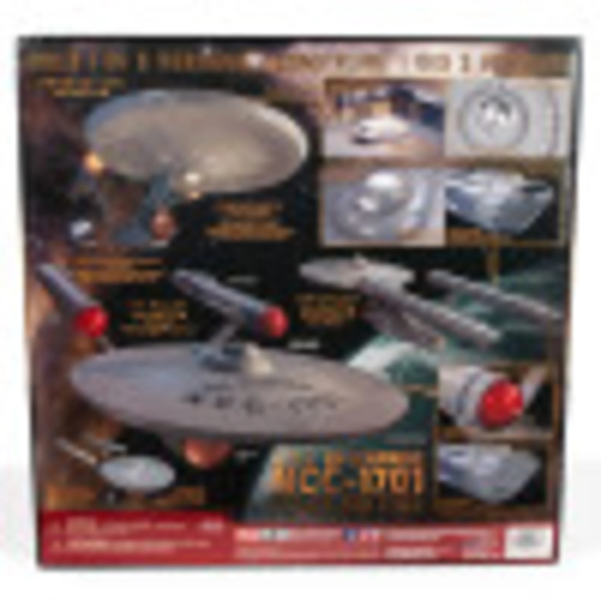 Polar Lights: 1:350 Scale Model Kit of Star Trek TOS U.S.S. Enterprise Pilot Edition, 200+ Pieces