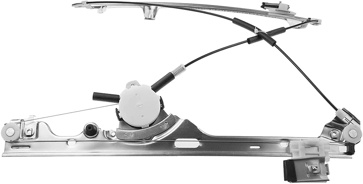 A-Premium Manual Window Regulator Compatible with Cadillac Escalade Chevrolet Avalanche Silverado Tahoe GMC Sierra 1500 2500 3500 Yukon Front Driver Side