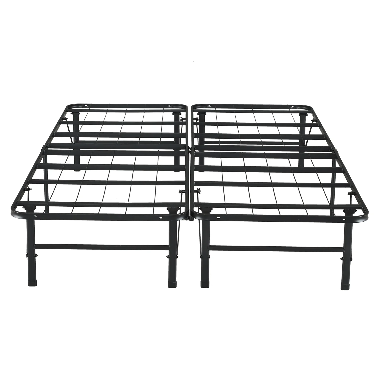 Full Size Bed for Kids, No Box Spring Needed by Naomi Home - Color: Black