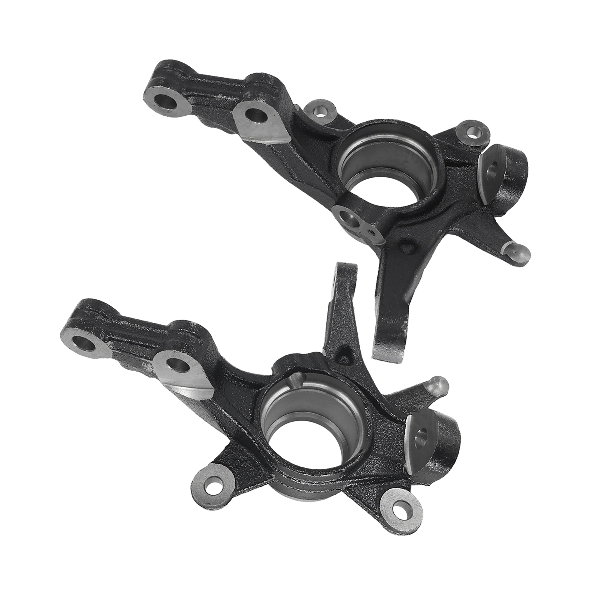 2PCs Of Front LH Left Driver Side & RH Right Passenger Side Steering Knuckle Spindle Compatible with 2012-2017 Hyundai Accent Replace Compatible with 698-251 517151R502 698-250 517161R502