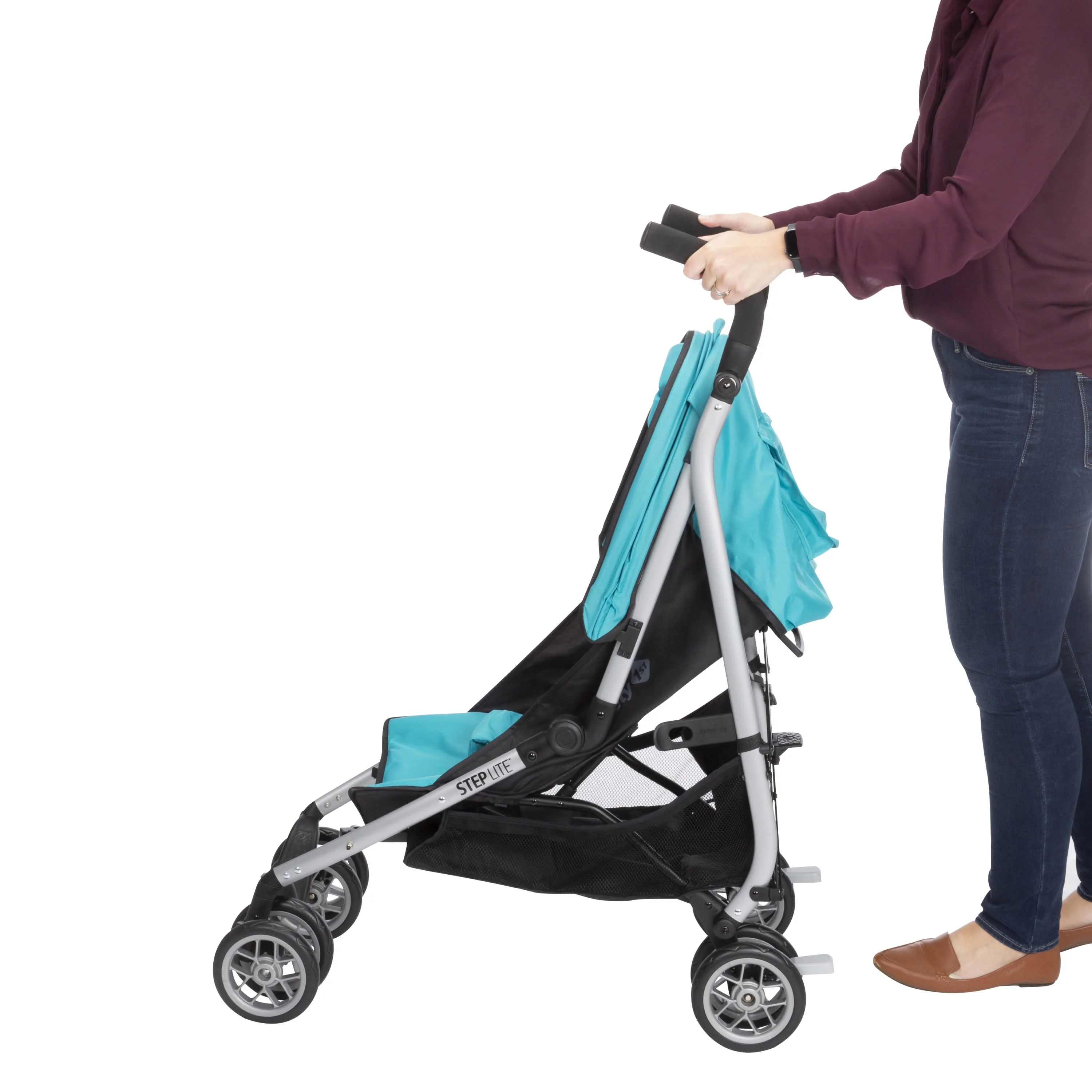 Safety 1ˢᵗ Step Lite Compact Stroller, Fountain