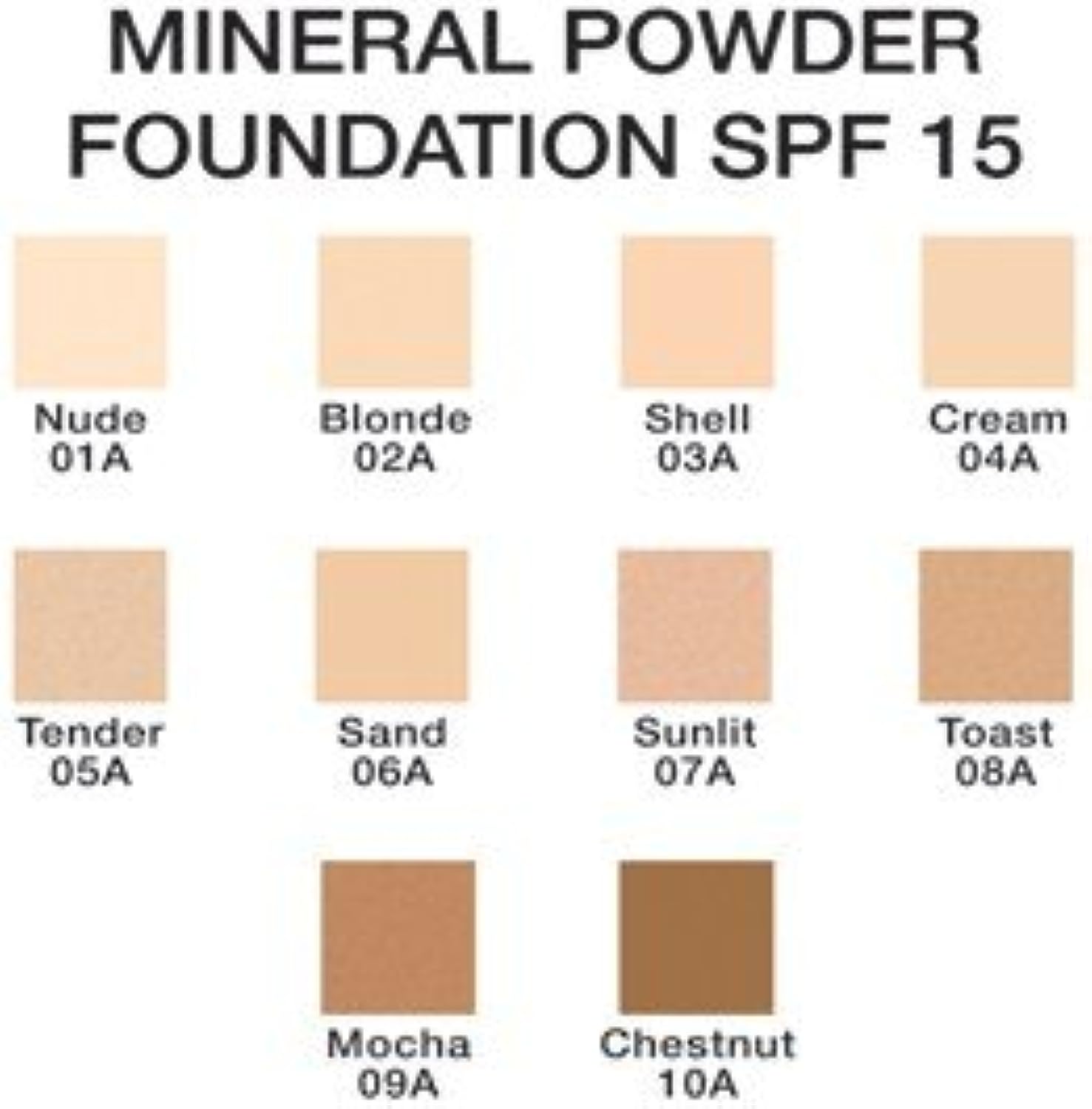 Jolie Mineral Powder Foundation SPF 15 (w/sponge) - Hypoallergenic (Cream)