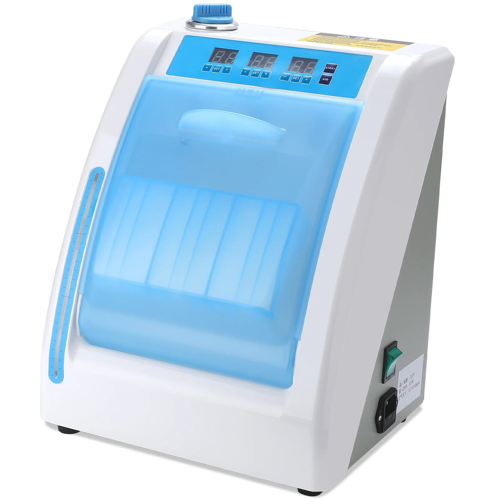 LVCHEN Dental Handpiece Cleaner Lubricator Machine - Oil Lubricating Device Machine Automatic Maintenance System Household Cleaning Devices 2 Holes 4 Holes Universal 110V