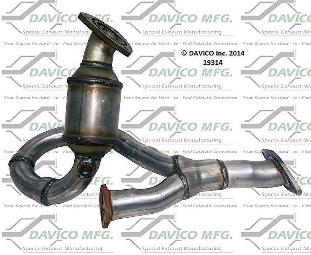Davico Mfg Catalytic Converter P/N:19314 Fits select: 2008-2012 CHEVROLET MALIBU, 2007-2008 SATURN AURA