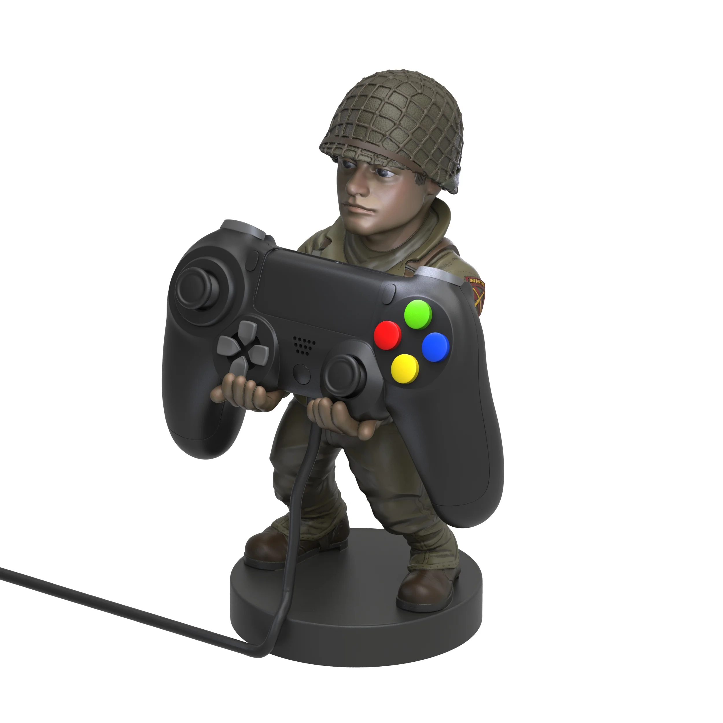 Exquisite Gaming Cable Guy Controller & Phone Holder - Call Of Duty WWII Prviate 8